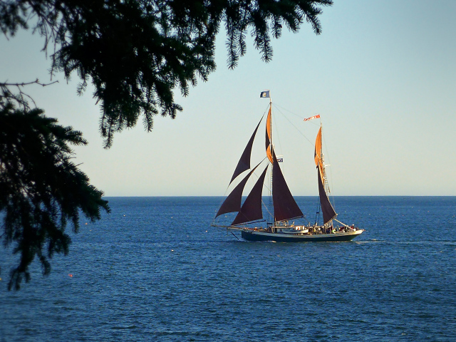 A beautiful day for sailing