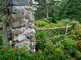 Remnants of the past along the Shore Path