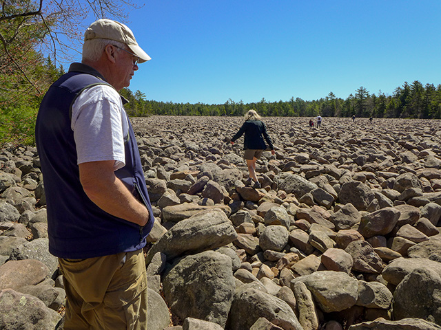 Exploring the Hickory Run Boulder Field