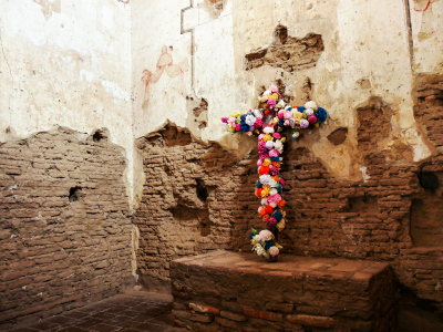 Altar and cross