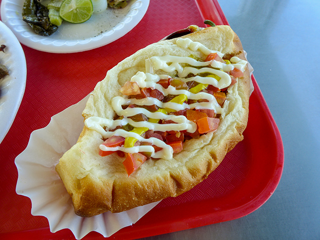 Famous Sonoran dog!