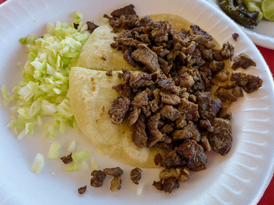 Steak tacos