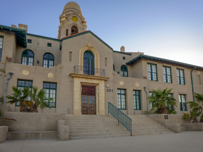 The Curley School has been turned into apartments for local artists and artisans.
