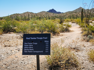 Red Tanks Tinaja Trail - on the way to Baker Mine