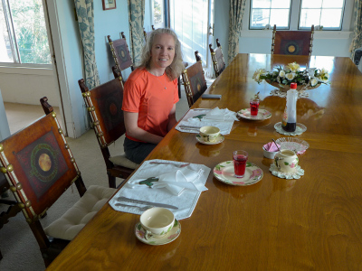 Dining room at the Guest House Inn
