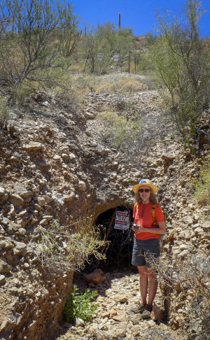 Zhanna at Baker Mine