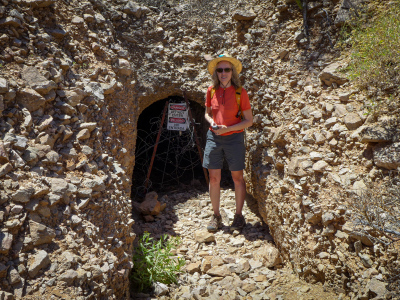Zhanna at Baker Mine