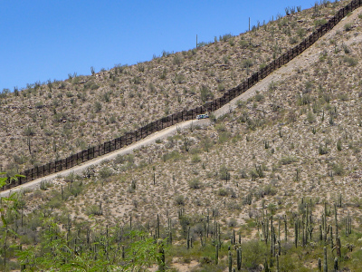 Border patrol vehicle