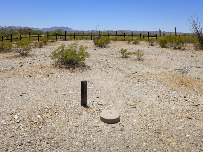 NGS benchmark disk M 308, very close to the Mexican border