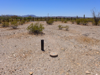 Looking S toward the Mexican border