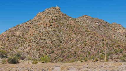 View from Santa Ana Road, near the Greenway House