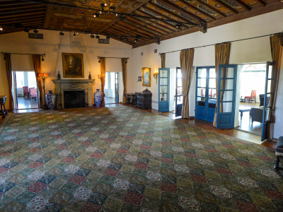 At the Wrigley Mansion