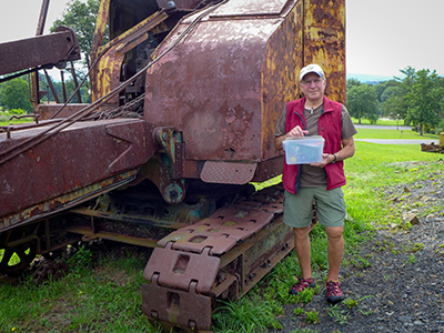 This was Rich's first geocache find in several years.