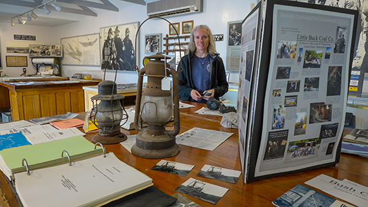 Rich was one of the electricians who worked on the construction of the Anthracite Museum during the mid-1970s.