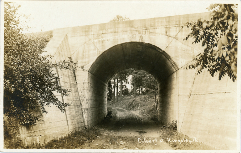  DL&W Railroad culvert, Kingsley, Pa.