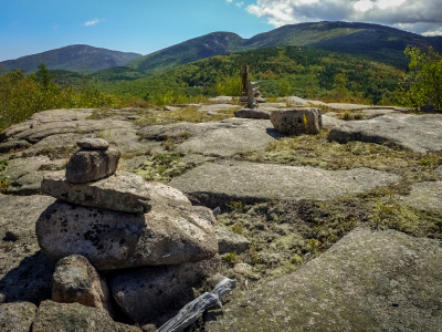 View from the second summit