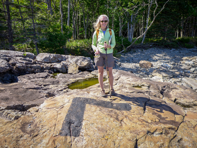 This large painted arrow may have been used for aerial surveying.