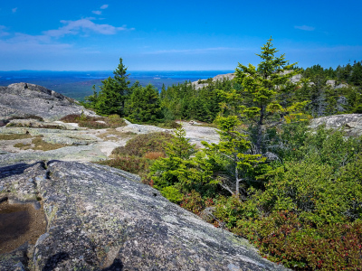 View to the north on a gorgeous day