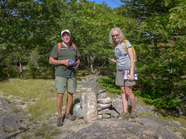 Rich and Zhanna at McFarland summit