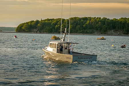 Local fishermen call it a day.