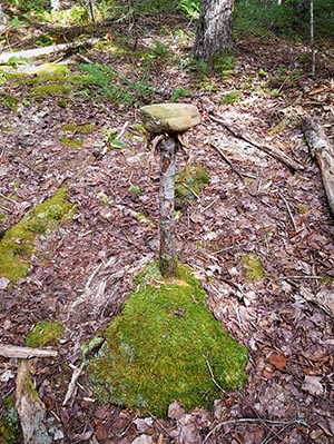 The strange cairn