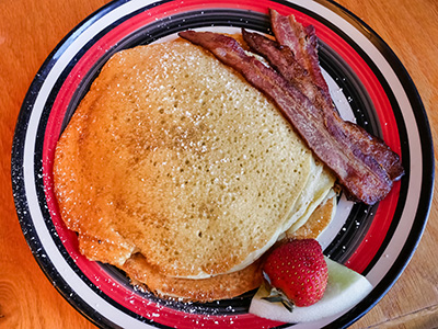 Buttermilk Pancakes, Rich’s usual choice