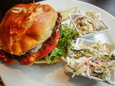 Wexford Fish Sandwich for dinner at Paddy’s by the waterfront