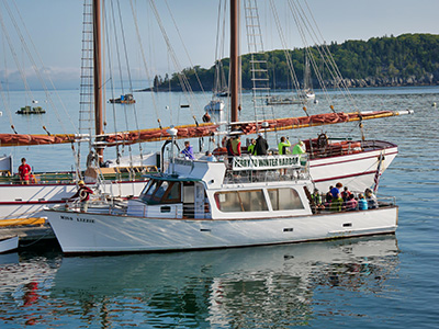 Today we take the ferry to Winter Harbor and Schoodic Peninsula