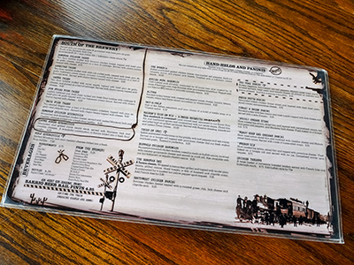 Barrio Brewing Company menu