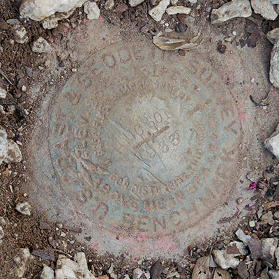 NGS Bench Mark Disk TUCSON