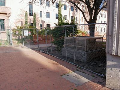 Looking E toward old Pima County Courthouse