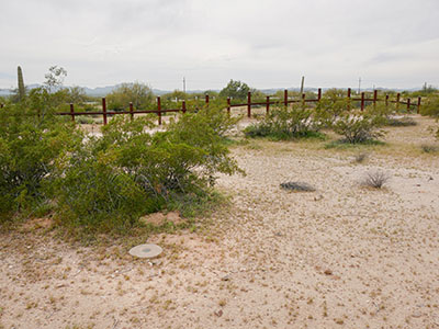 Looking S toward the Mexican border