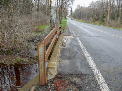 Looking SW along Long Pond Rd.