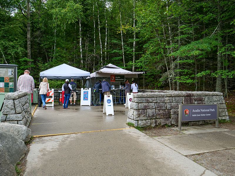 Changes at the visitors center
