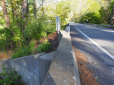 Looking WSW along Route 292, toward Route 29