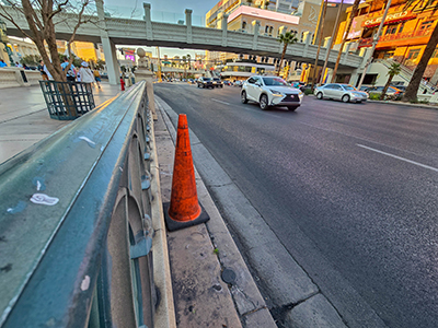 Looking N along Las Vegas Boulevard