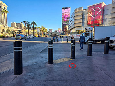 Looking N along Las Vegas Boulevard