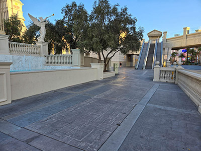 Looking N along Las Vegas Boulevard