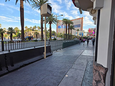 Looking NE along Las Vegas Boulevard