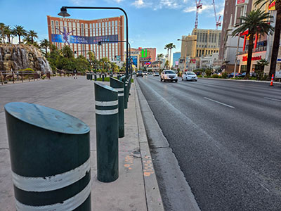 Looking N along Las Vegas Boulevard