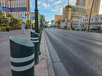 Looking N along Las Vegas Boulevard