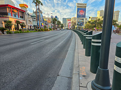 Looking S along Las Vegas Boulevard