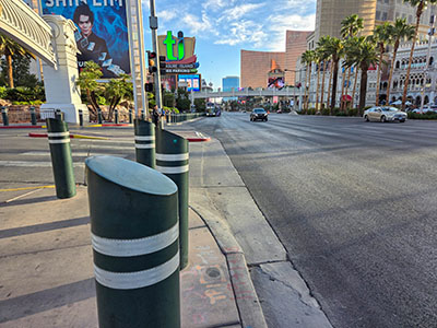 Looking NE along Las Vegas Boulevard