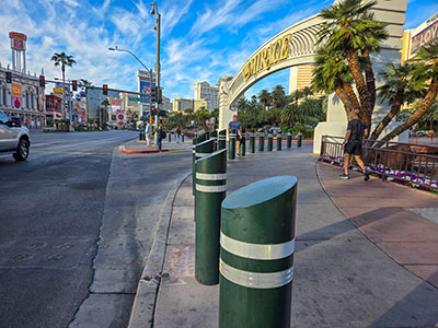 Looking SW along Las Vegas Boulevard