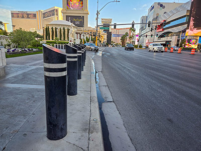 Looking N along Las Vegas Boulevard