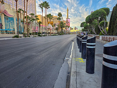 Looking S along Las Vegas Boulevard