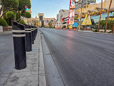 Looking N along Las Vegas Boulevard