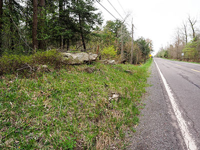 Looking S along Route 487