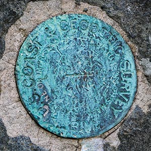 NGS Bench Mark Disk TIDAL 2 STA 31