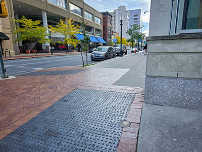 Looking S toward Market Street